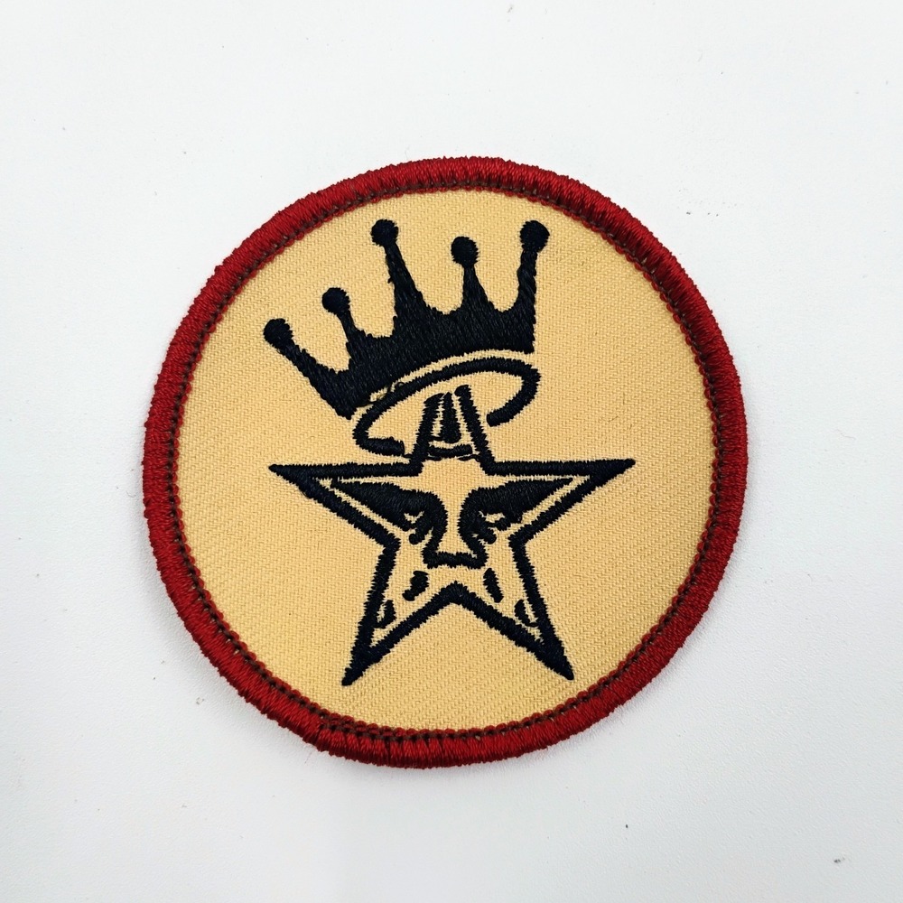 OBEY Shepard Fairey Andre The Giant Star Iron On Patch VTG 1990's Skateboarding